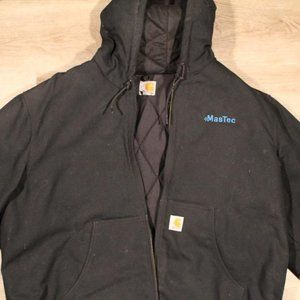 Black MasTec Carhartt Jacket